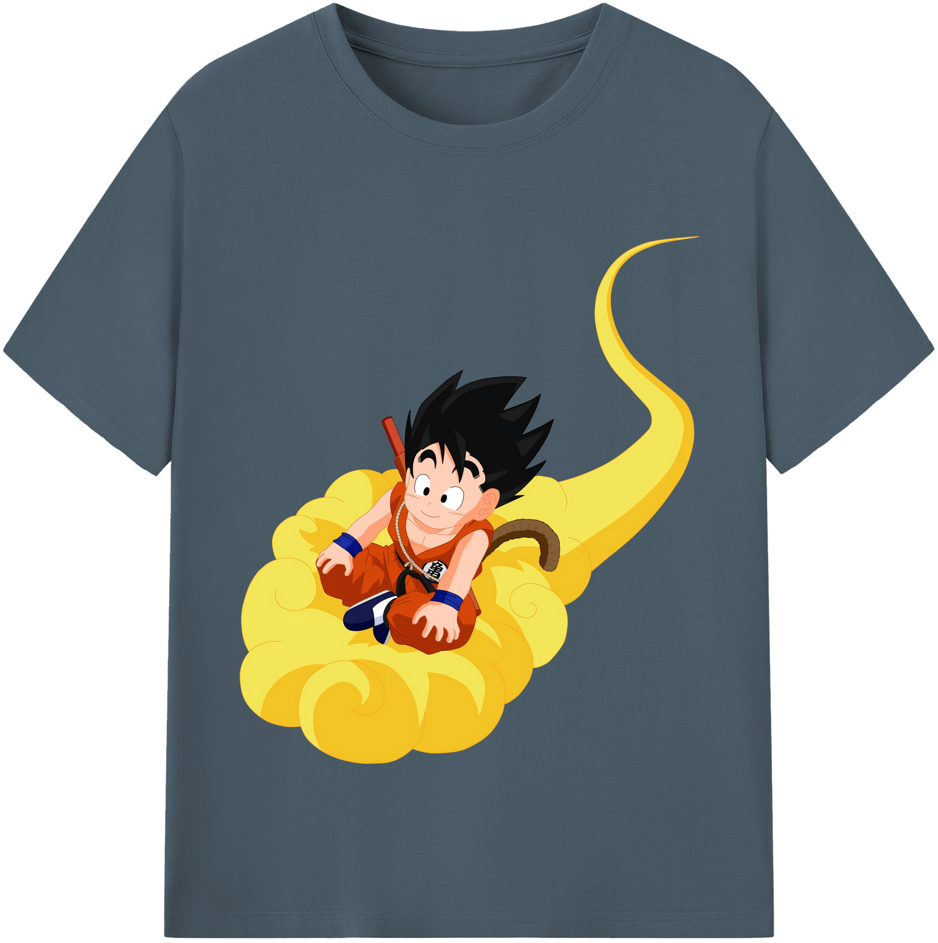 （画像用） ドラゴンボール 孫悟空（そん ごくう）Son Goku カカロット DRAGON BALL Kakarotto 綿100％半袖Tシャツ（フロントプリント）
